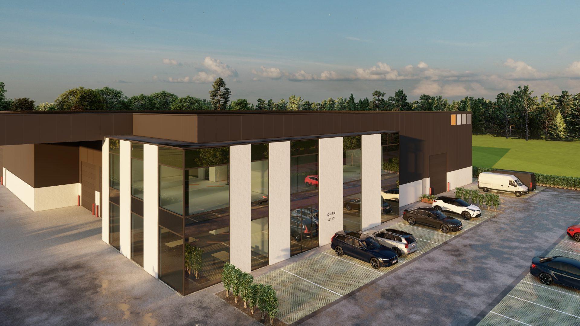 nouveau bâtiment avietech ninove